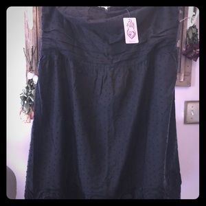 NWT Torrid strapless cocktail LBD